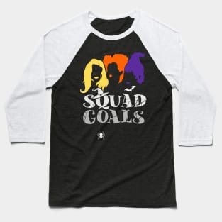 Sanderson Sisters Squad Cute T-Shirt Funny Hocus Pocus Halloween Graphic Tee Top Shirts for Women Baseball T-Shirt